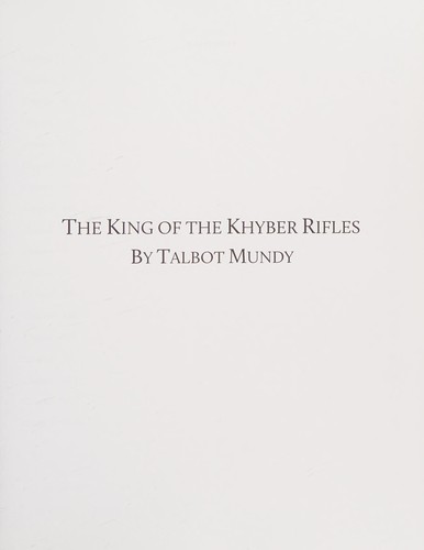 King--of the Khyber Rifles