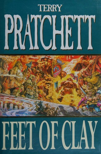 Cover of feet of clay by Terry Pratchett